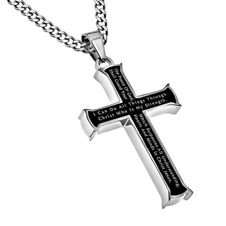 Wooden Cross Pendant Necklace Christian Jewelry Unisex Black Owned – The  Blacker The Berry